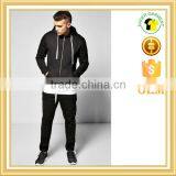 Cheap Wholesale Plain Tracksuit 100% Polyester Hoodie Tracksuit for Men thumbnail-1