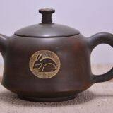 Pure Hand Carving Tea Pots Clay Teapot Rabbit Design Teapots Make in China thumbnail-1