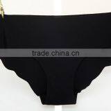 Customized Your Own Brand Lady Briefs Plain Solid Color 72%Polyester 28%Spandex Soft Healthy High Cut Seamless Women Underwear thumbnail-4