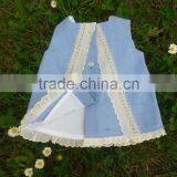 Factory OEM/ODM Lightweight Baby Lace Dress Cotton Baby Cloth Baby Ruffle Dress New Design thumbnail-4
