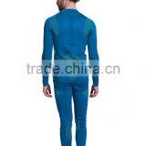 Men's Fitness Seamless Suit, Zipper Running Seamless Shirts Compressed Legging thumbnail-2