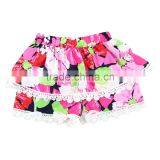 Wholesale New Style Baby cotton flower pattern Girls Skirts kids fancy skirt