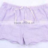 Wholesale Seersucker Scalloped Shorts thumbnail-3