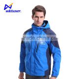 flashing brand windbreaker with hood safety warining jackets for climbing