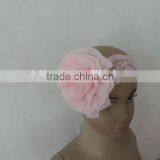 Baby Lace Tulle Headband Cotton Flower Elastic Craft Floral Kids Hairband 2016 Wholesale thumbnail-6