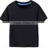 100% Cotton Kids Black Color t Shirts thumbnail-1