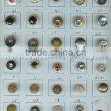 Zinc Alloy Round Jean Button thumbnail-1