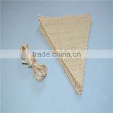 DIY Blank Flags Twine Hessian Vintage Wedding Bunting Shabby Chic Hobby Craft thumbnail-1