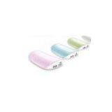 6000Mah Universal Wireless Charger Qi White Move Wireless Power Bank