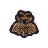 Chenille Kids Embroidered Patches Cotton Machine Made Custom Blazer Badges