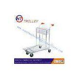 Customized Zinc Plated Warehouse Hand Trolley Unfolded 1490x735x930mm thumbnail-1