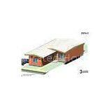 Durable 3 Bedroom Movable Modular Homes Prefabricated Light Gauge Steel Villa