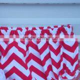 Red and White Wave Stripe Outfits Baby Girls Romper Sets Sleeveless Summer Bow Clothes thumbnail-4