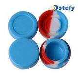 Food Grade Silicone Ball Wax DAB Container Reusable Cylindrical Silicone Jars for Concentrates Legal Oils