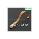 Free Shipping High Quality Ten Pieces a Lot Acrylic Shoes Display Case Gold Color Shoe Display