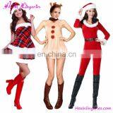 Drop Free Shipping Green Winter Women Christmas Elf Costumes thumbnail-6