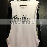 T-MV005 Fashion Printing Drop Armhole Fitness Singlet Men Tank Tops thumbnail-3