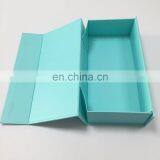 Luxury Cardboard Box Folding Gift With Green Ribbon With Magnet Close thumbnail-6