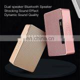 JOYROOM JR-M9 Double Horn Metal Stereo Speaker With Built-in MIC, Support Hands-free Calls & TF Card & AUX thumbnail-3