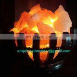 Salt Lamp, Crystal Salt Lamp, Himalayan Rock Salt Lamp, Salt Stone Lamp thumbnail-1