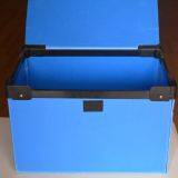 4mm Blue pp Corrugated Sheet Box With Cover thumbnail-1