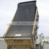 Dump Tarp With 2 Pockets & Grommets on 2 Sides- Black Mesh thumbnail-2