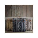 2019 New Design Decorative Plain Knitted Sofa Cushion Pillow thumbnail-3