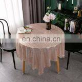 Sequin Tablecloth Glitter Round&Rectangular Table Cloth For Wedding Decoration thumbnail-4