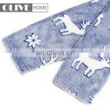 Wholesale Price Elk Offset Printing 100 Cotton Terry Super Soft Fleece Bathrobe thumbnail-5