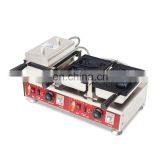 commercial electric high quality  ice cream taiyaki making machine fish waffle maker with CE