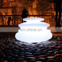 Cordless Colorful Remote Control Modern Stylish Home Decoration Rechargeable Led Night Light Table Lamp