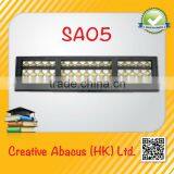 17 Rods Plastic Frame White Beads Toy Chinese Abacus thumbnail-2