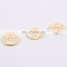 Irregular Plastic Cellulose Tortoiseshell Resin Colorful Acetate Button