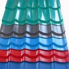 SPCC Corrugated Sheet Metal Galvanized Corrugated PPGI Sheets Roofing Plate for Roofing thumbnail-2