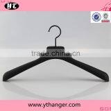 Black Square Hook Plastic Rubber Coated Hanger for Coats thumbnail-3