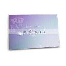 Custom Printing Makeup Pan Packaging Paper Magnetic Marble Eyeshadow Palette With Mirror thumbnail-4
