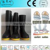 Black Pvc Safety Boots CE EN ISO20345 S5 thumbnail-1