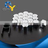 20 Pcs x Chrome Bbs Plastic Car Wheel Hub Nuts Caps Bolts Cup Covers 17mm + Removal Tool vw thumbnail-1