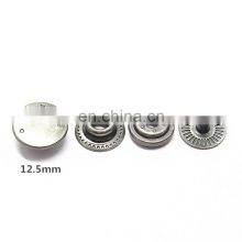 12.5mm Custom Brass Logo Factory Button thumbnail-2