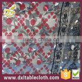 Elegant Polka Dot Bling Bling Silver Plastic Tablecloth Damask New Design
