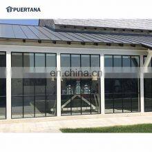 Large Picture Window Curtain Walls Facade Fixed Glass Windows For House Drawing Room thumbnail-4