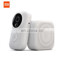 Xiaomi smart face recognition 720P infrared night vision doorbell set mobile detection SMS push walkie-talkie free cloud storage