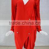 Spring Casual Dress Womans Fashion Dress Long Sleeves Evening Dress thumbnail-5