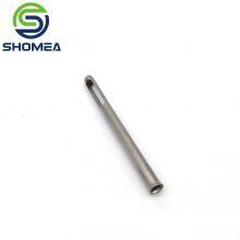 SHOMEA Customized Thin Wall 304/316 One Round Closed End Stainless Steel Swaged Tube With Slotted thumbnail-2