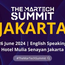 Launching | The MarTech Summit Jakarta, taking place on 26 June 2024