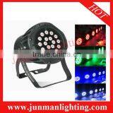 18pcs 3W RGB 3 in 1 Waterproof Led Par64 Led Par Light DJ Stage Lighting