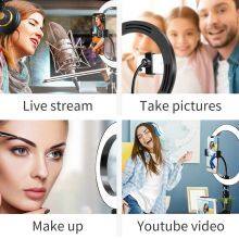 Ringlight Ring Fill Light Lmap 12 Inch Tiktok Youtube Video Photographic RGB Selfie Led Ring Light With Tripod Stand thumbnail-4