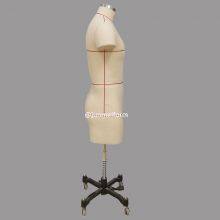 Junmei Europe Standard Size 40 Male Half Body Dress Form Fiberglass Upper-Body Sewing Tailoring Men's Half Torso Mannequins thumbnail-3