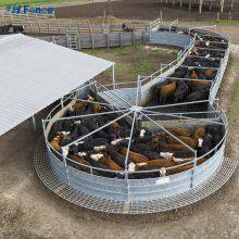 Cattle Fence Panels Sheep Yard Fence Panels Steel Corral Panels With Gate for Livestock Pasture Round Pen Farms thumbnail-4