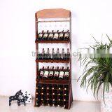 Custom Wooden Wine Rack High Quality Wooden Wine Rack,beer Rack Display Shelf thumbnail-6